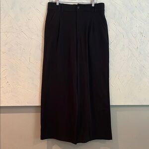 American Eagle Outfitters Black Pleated Maxi Skirt